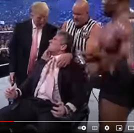 Billedresultat for trump wrestling